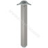 Stol.noha 60x60 s reguláciou, Inox