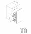 Výsuv spodný s uchytenim na čelo pre koše na bielizeń L300 mm / Rejs