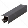 Roh k coklovej lište H-100, Antracit