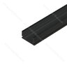 LED PROFIL - 08x16mm, Profil - čierny C35, 3,5m (bez krycej lišty)/Zobal